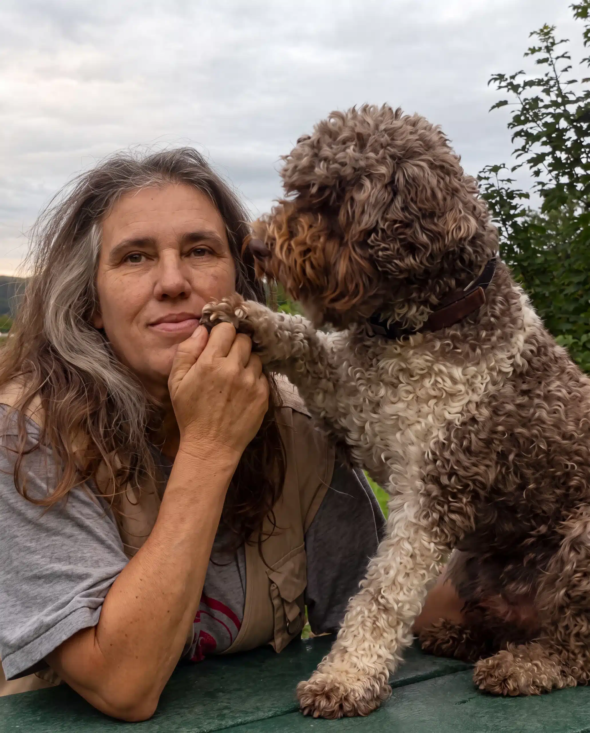Denise Stalder, lead judge of the UK Truffle Dog Championships