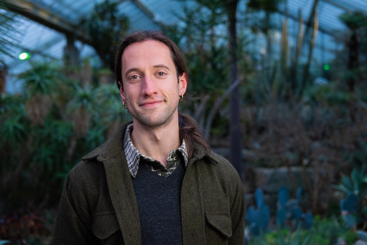 David Satori, PhD researcher at Kew Gardens and Imperial College London